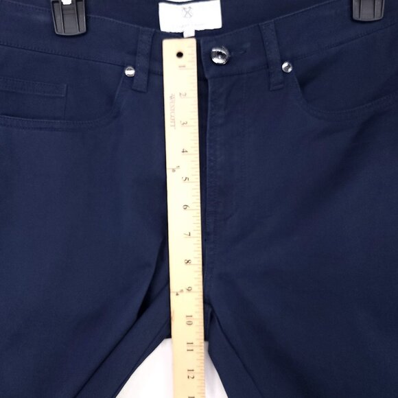 CXL by Christian Lacroix Mens Chino Pants Blue 30x32 Modern Fit - Picture 11 of 13